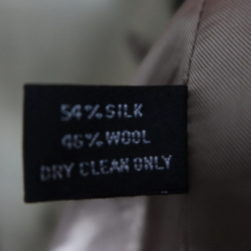Vintage Club Room Olive Wool Silk Blend Blazer Sports Coat 44R